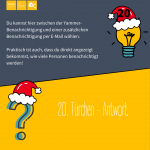 20. Türchen nuboworkers Adventskalender