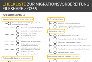 Migrationscheckliste Office365