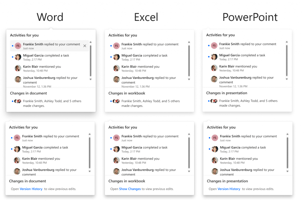 Screenshot Office Apps - Catch up
 