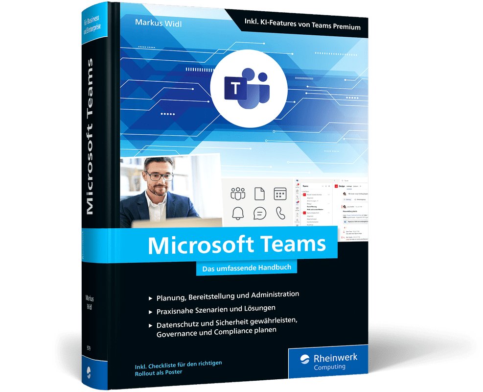 Markus Widl - MS Teams Buch Titelbild