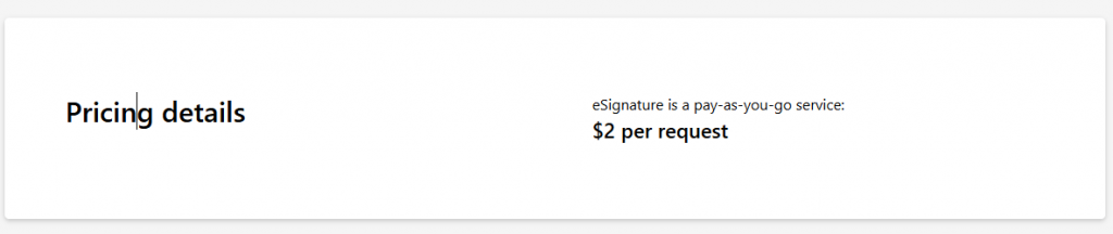 Screenshot SharePoint eSignature