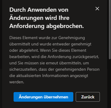 Genehmigungsprozess SharePoint Teil 21