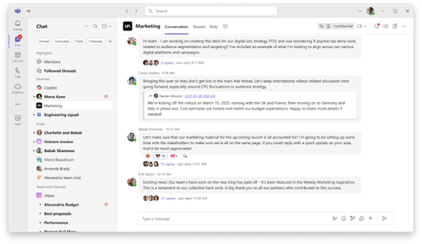 Link zur Originalnachricht beim Weiterleiten Teil 2