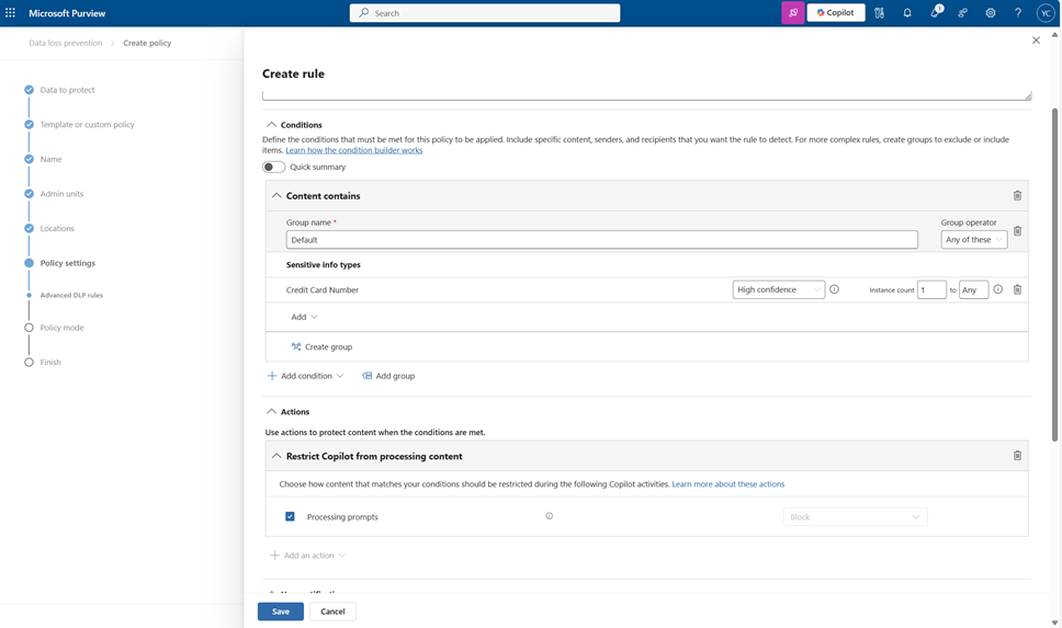 Microsoft Purview - DLP für Copilot Teil 1