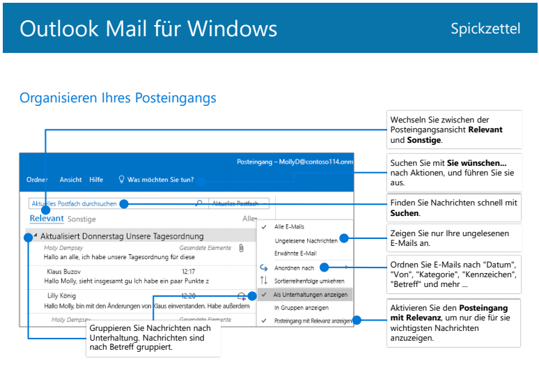 Outlook Mail für Windows