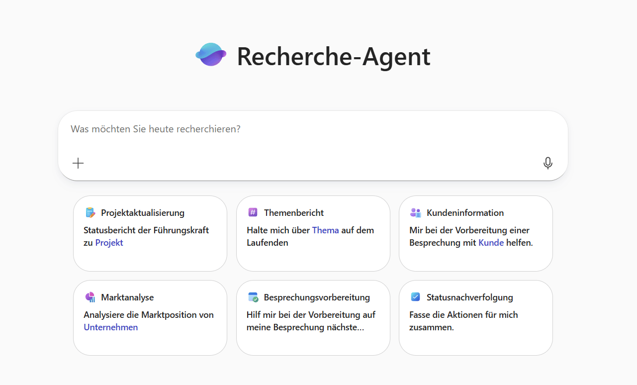 Screenshot Recherche Agent