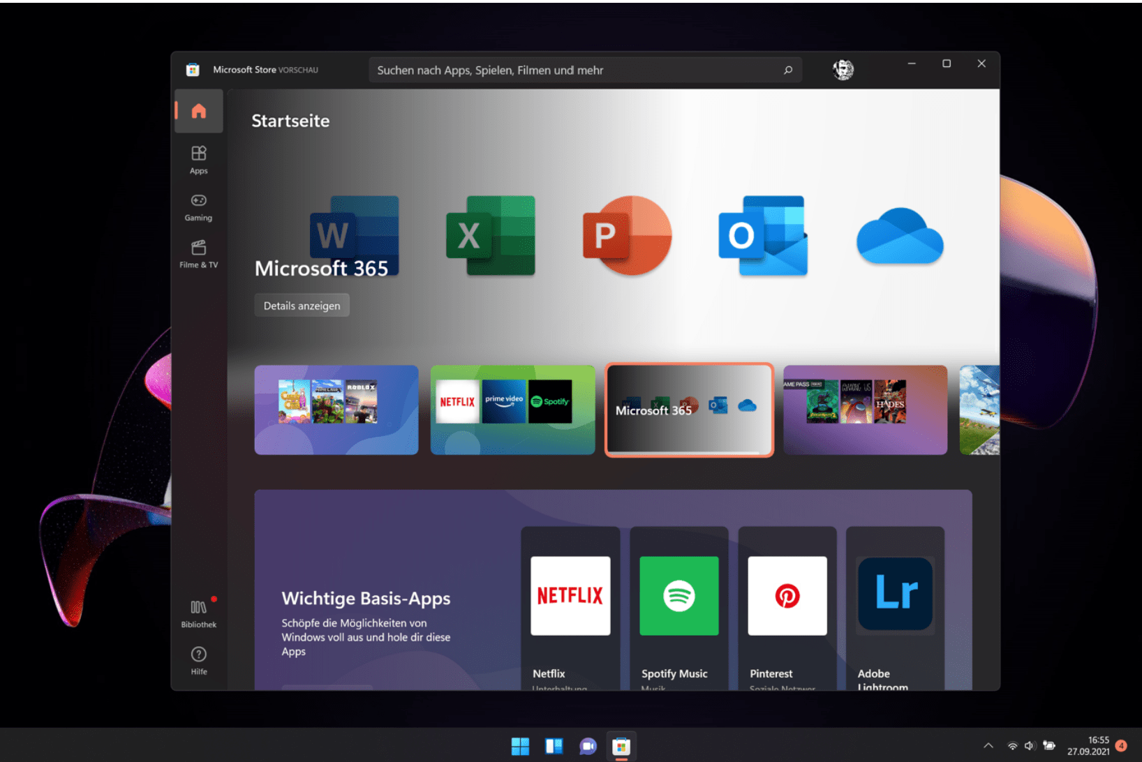 WIndows 11 Screenshot Microsoft-Store