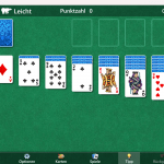 Screenshot Solitaire Spiel - Windows 11