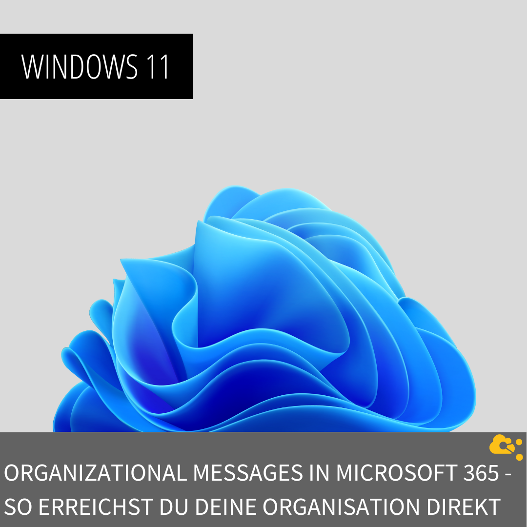 nuboRadio Titelbild- Organizational Messages in Micrososoft 365 - So erreichst du deine Organisation direkt