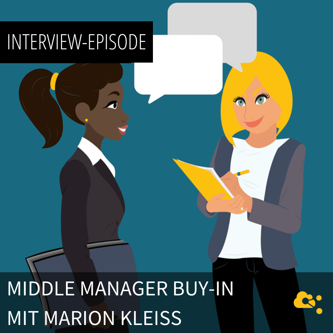 Titelbild nuboradio - Middle Manager buy-in - Interview mit Marion Kleiss