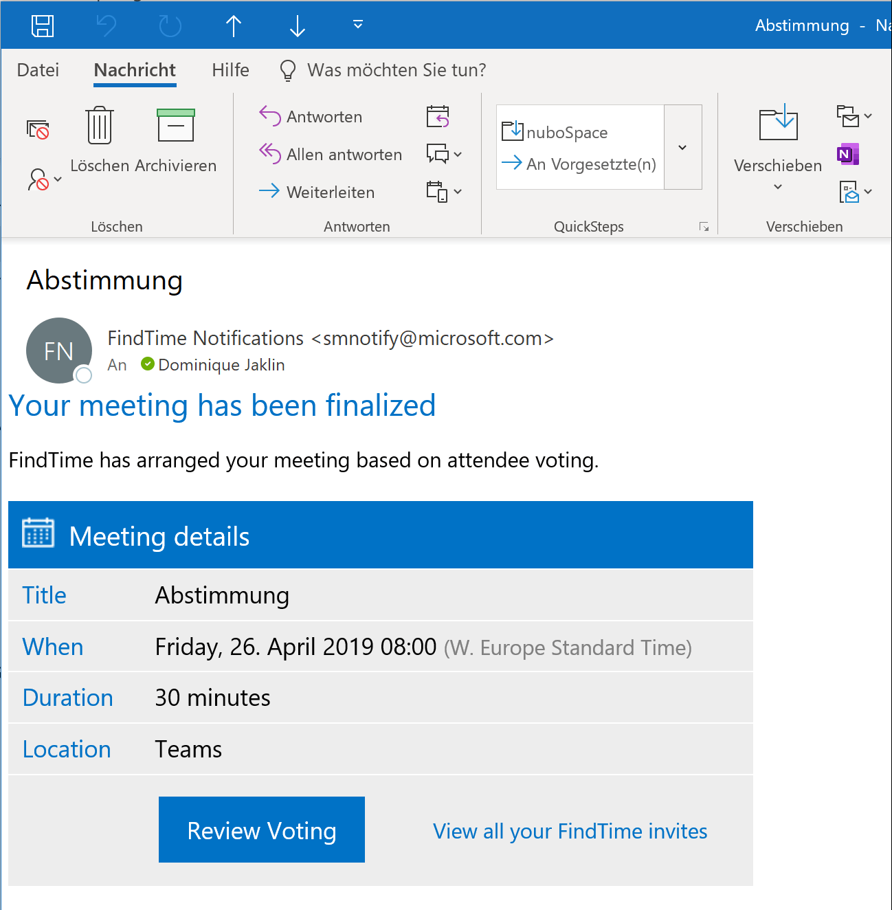 Outlook FindTime Vs Doodle NuboRadio